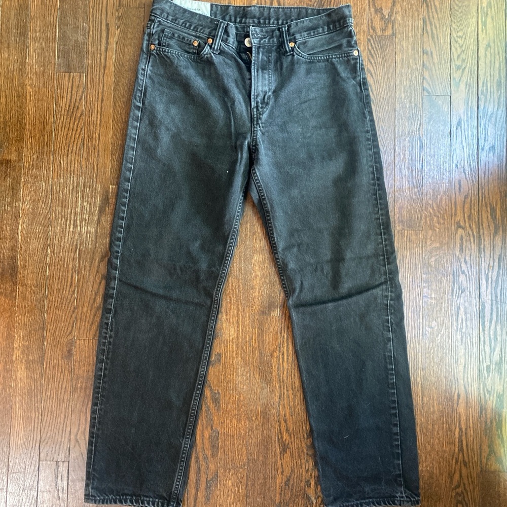 H&M Men's Straight Black Jeans